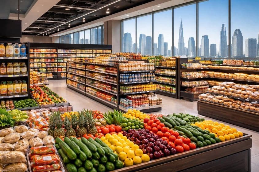 Suministro estable en los mercados de Dubái