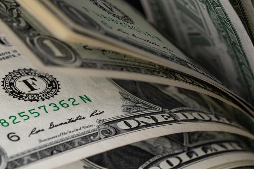 El billete estadounidense de un dólar