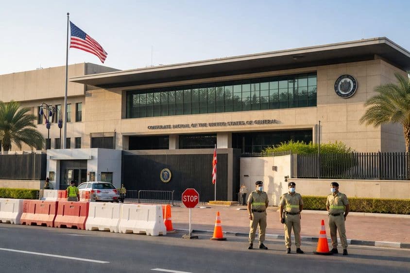 cierre temporal del consulado estadounidense
