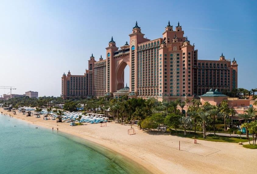 Hotel Atlantis en la Palmera.