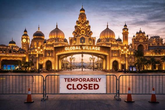 Cierre temporal del Global Village