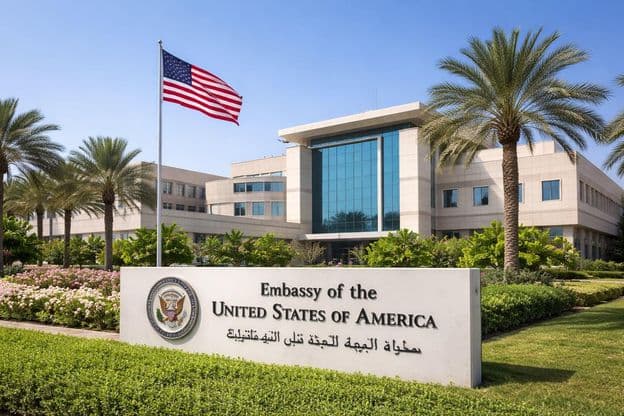 Advertencia de seguridad de la Embajada de Estados Unidos