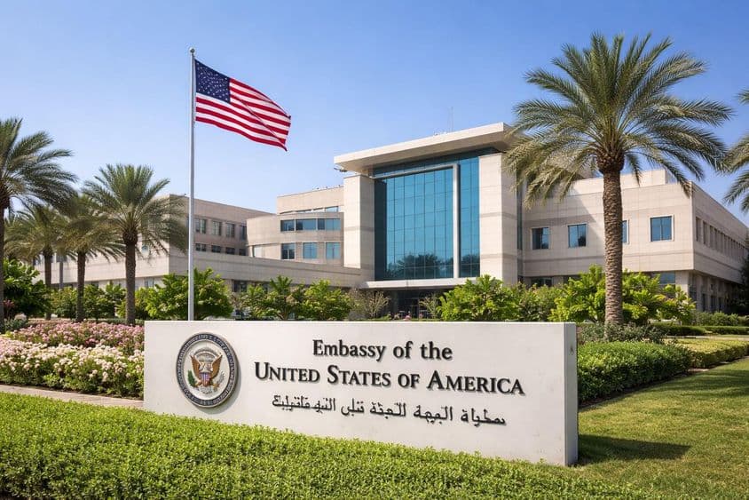 Advertencia de seguridad de la Embajada de Estados Unidos