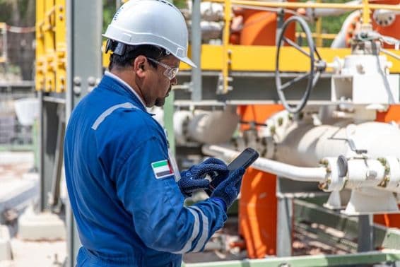 planta de energía en Abu Dabi