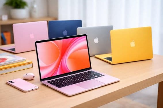 Portátiles MacBook Neo de colores