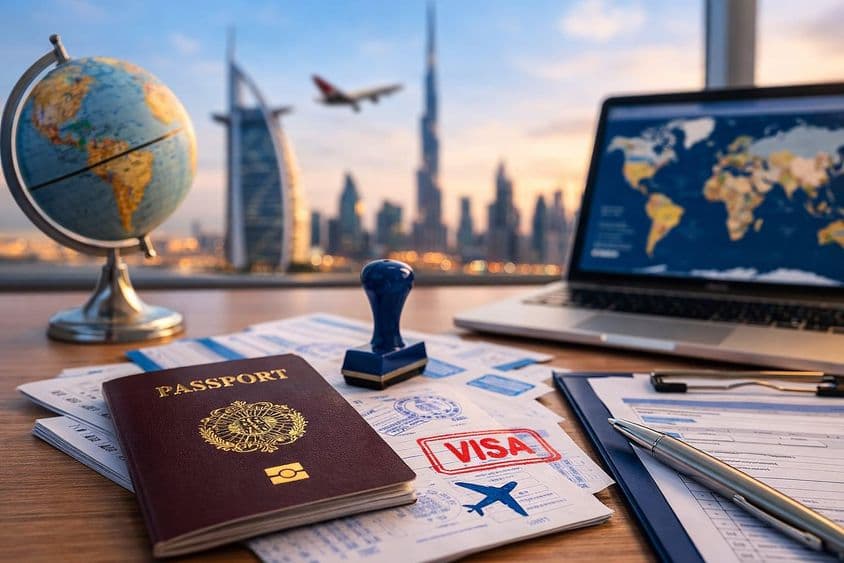 Procesamiento de visas en Dubái