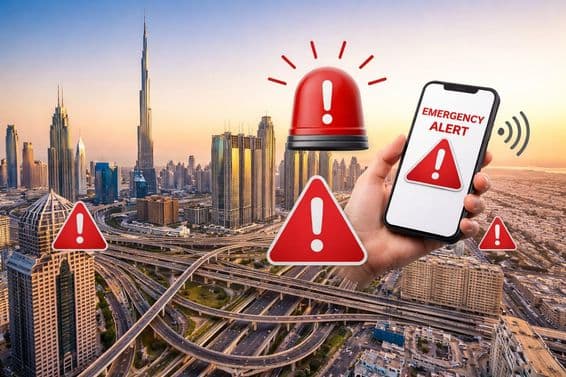 Alerta de emergencia en Dubái