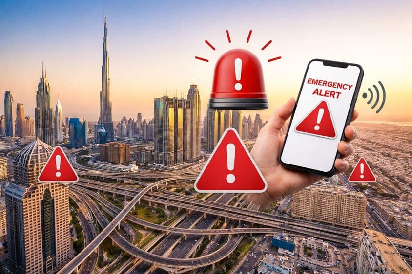 Alerta de emergencia en Dubái