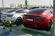 Estación de carga Tesla para vehículos eléctricos