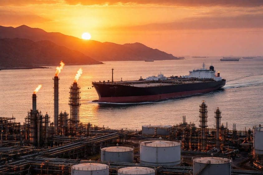Transporte de petróleo durante una crisis