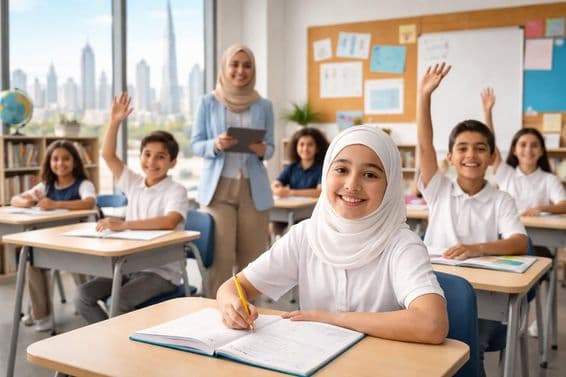 Reinicio de la vida escolar en Dubái