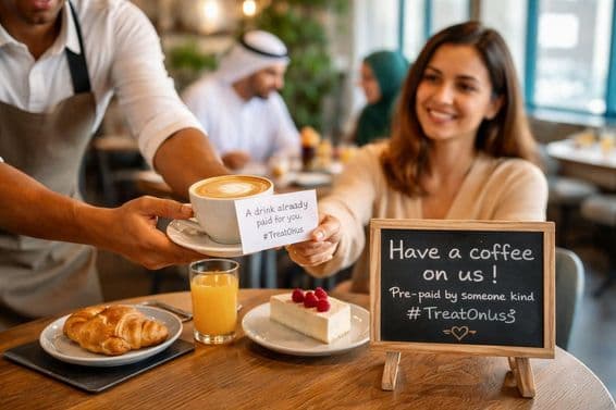 Un momento de bondad anticipada