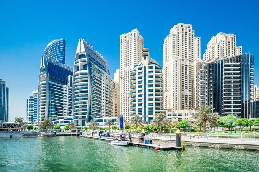 Dubai Marina, Edificio La Residencia Del Mar, Torres Sparkle