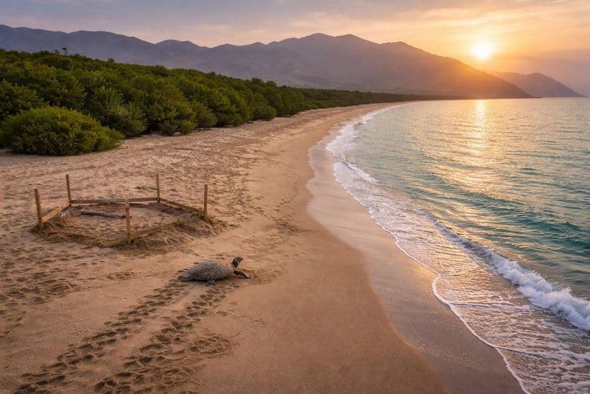 El Tesoro Preservado de Kalba Beach