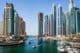 Vista panorámica del Dubai Marina