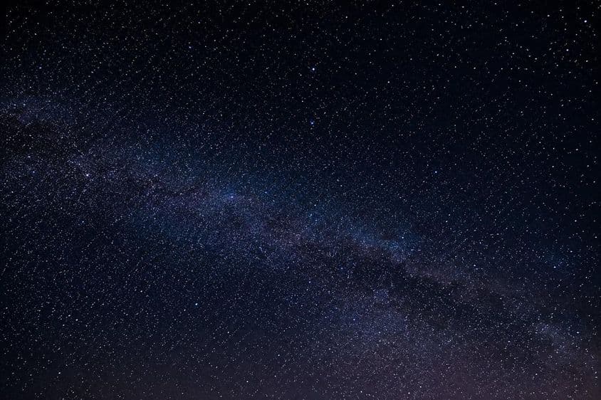 Cielo nocturno estrellado