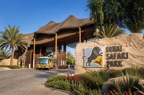 Entrada al Dubai Safari Park