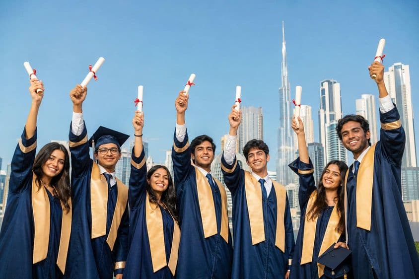Éxito de estudiantes de Dubái en 2026