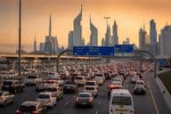 El regreso del atasco de tráfico en Dubai