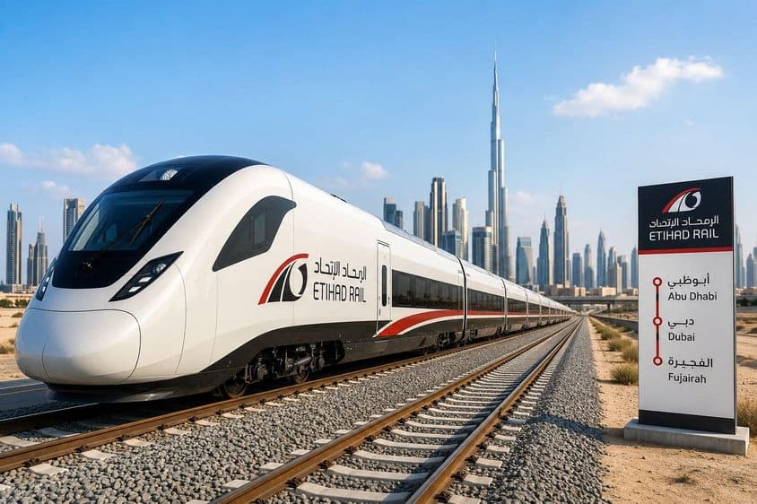 Nueva era ferroviaria en Dubái