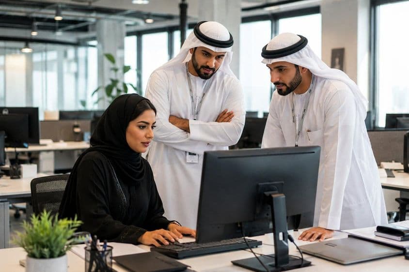 Inspección de Emiratización en sitio de trabajo