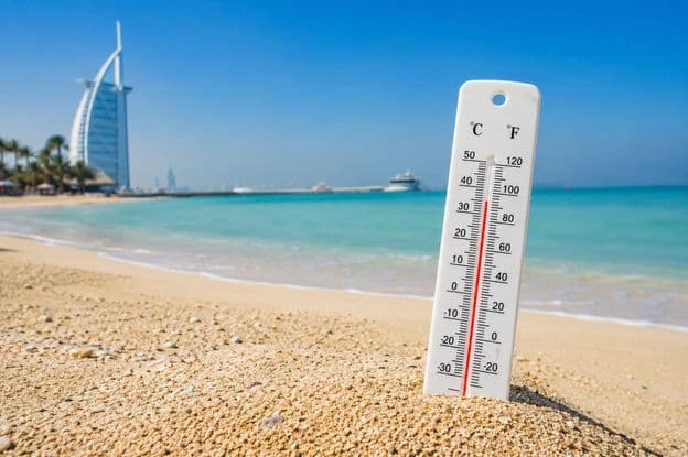 Alerta de calor en la costa de Dubái