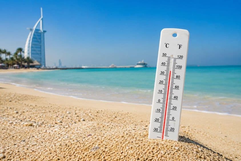 Alerta de calor en la costa de Dubái