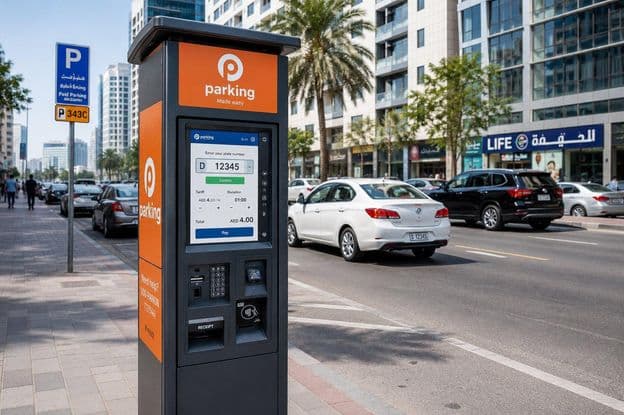 Sistema inteligente de estacionamiento en Dubái