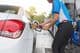 Bombas de combustible en una estación de servicio