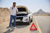 Asistencia en carretera bajo el calor