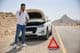 Asistencia en carretera bajo el calor
