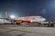 Un avión de Air India Express listo para despegar
