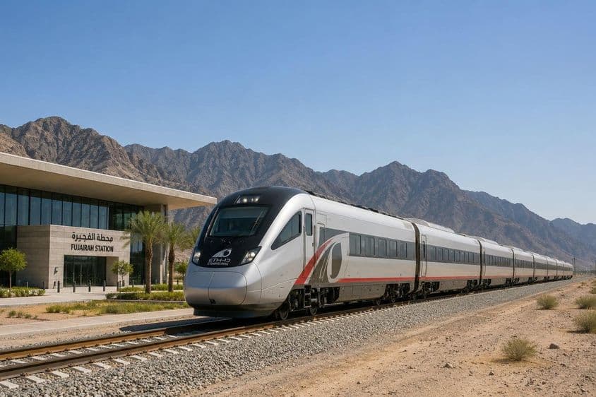 Etihad Rail se embarca en un viaje