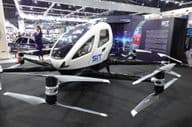 El futuro de la movilidad aérea urbana con taxis dron