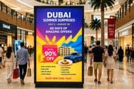 Experiencia de compras de verano en Dubái